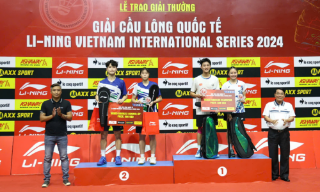 Việt Nam giành một giải Nhất tại Giải Cầu lông quốc tế Li-Ning VietNam International Series 2024